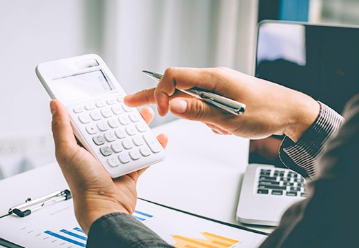 手数料をチェック